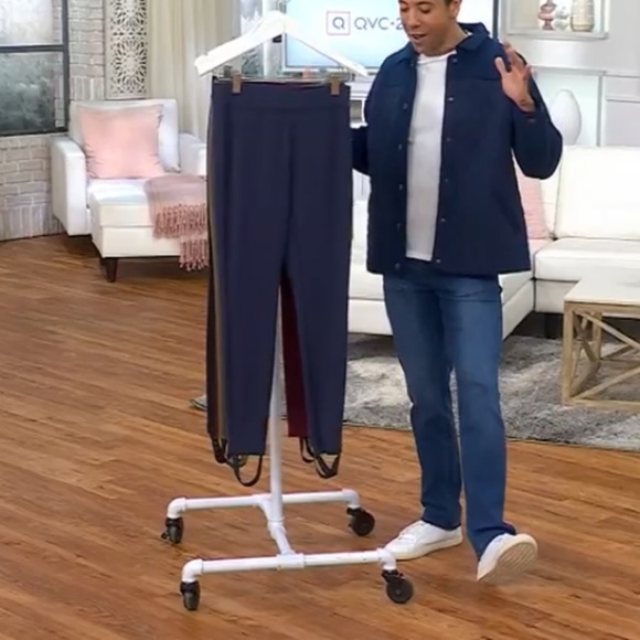 Isaac Mizrahi Live! Petite 24/7 Stretch Stirrup Oliver Green Leggings XLP - Picture 11 of 12